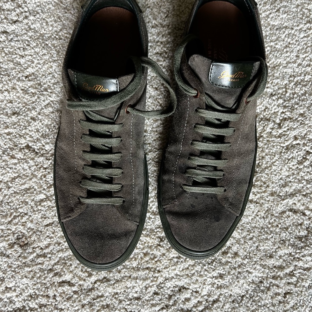 Good Man Brand Suede Sneakers Classic Design